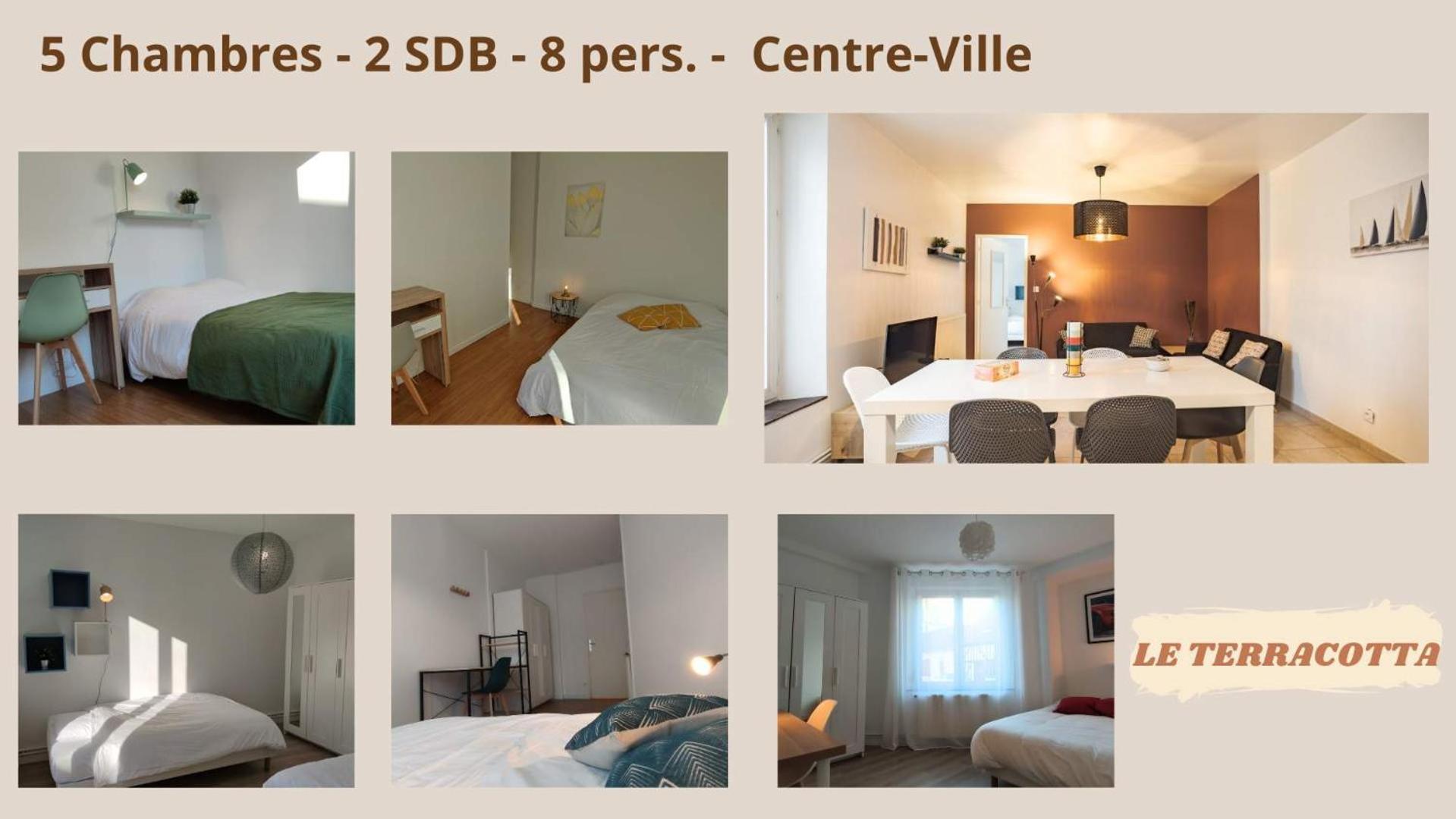 Le Terracotta Ideal Groupe Salle De Sport Parking Gratuit Troyes Exterior foto